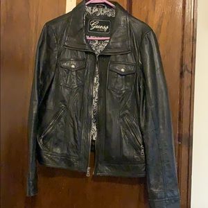 Leather jacket